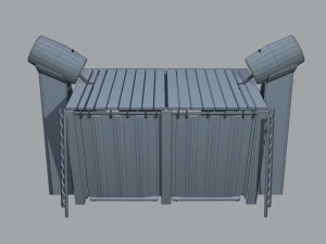 Medieval shower 3D Model