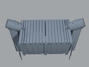 Medieval shower 3D Model