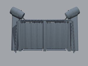 Medieval shower 3D Модель