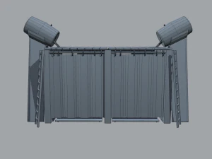 Medieval shower 3D Model