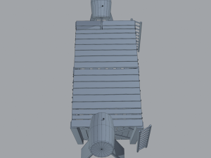 Medieval shower 3D Модель