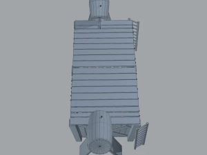 Medieval shower 3D Model