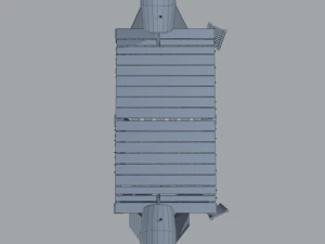 Medieval shower 3D Model