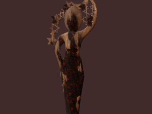 pagan statues set 3D Модель