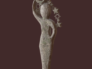 pagan statues set 3D Модель