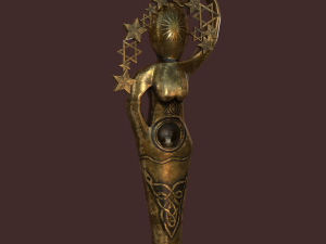 pagan statues set 3D Модель