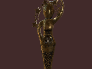 pagan statues set 3D Модель