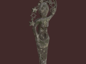 pagan statues set 3D Модель