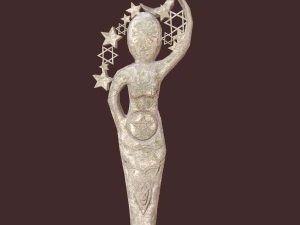 pagan statues set 3D Model