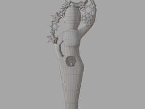 pagan statues set 3D Модель