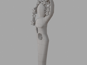 pagan statues set 3D Модель