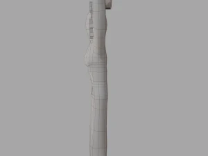 pagan statues set 3D Model
