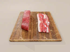 Bacon 3D Model