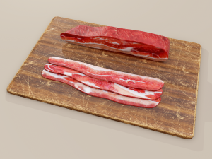 Bacon 3D-Modell