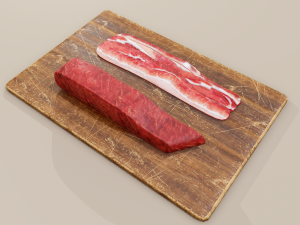 Bacon 3D-Modell
