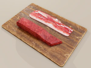Bacon 3D Model