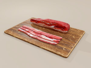 Bacon 3D-Modell