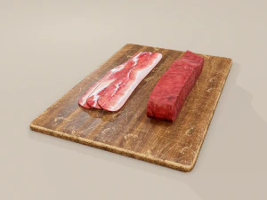 Bacon 3D Model