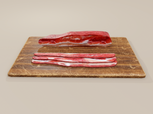 Bacon 3D-Modell
