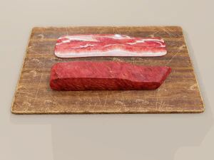 Bacon 3D Model