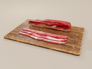 Bacon 3D-Modell
