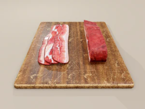 Bacon 3D Model