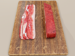 Bacon 3D-Modell