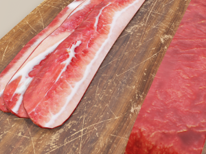 Bacon 3D-Modell
