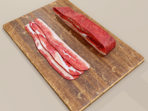 Bacon 3D-Modell