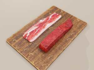 Bacon 3D-Modell