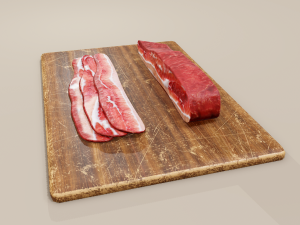 Bacon 3D-Modell
