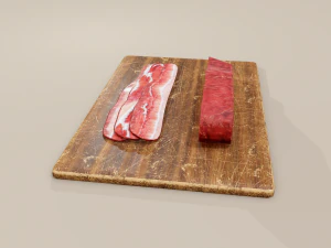 Bacon 3D Model