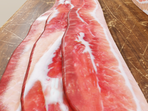 Bacon 3D-Modell