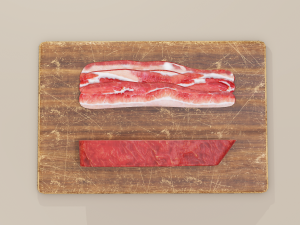 Bacon 3D-Modell