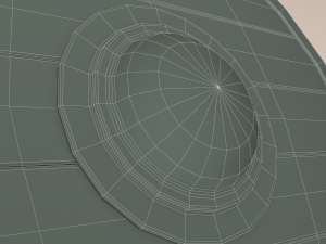 Wooden shield 3D Model