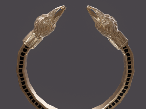Golden eagle bracelet 3Dモデル