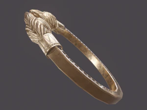 Golden eagle bracelet 3D Model