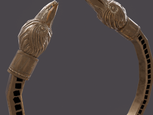 Golden eagle bracelet 3Dモデル