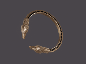 Golden eagle bracelet 3Dモデル