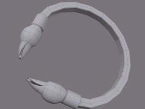 Golden eagle bracelet 3Dモデル
