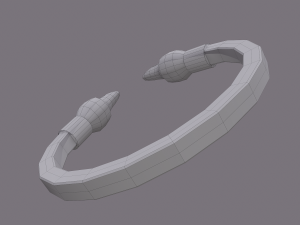 Golden eagle bracelet 3Dモデル