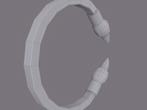 Golden eagle bracelet 3Dモデル