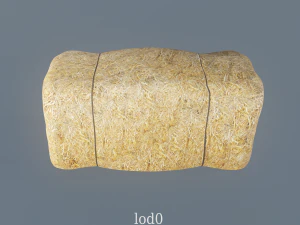 hay bale 3D Model