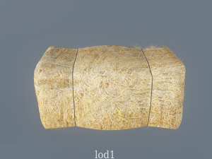 hay bale 3D Model