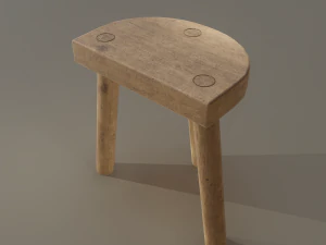 3 legged stool 3D Model