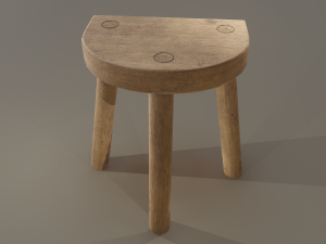 3 legged stool 3Dモデル