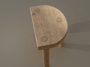 3 legged stool 3Dモデル
