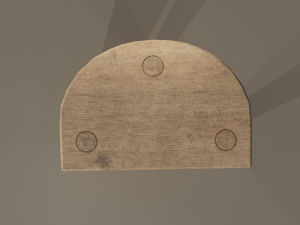 3 legged stool 3Dモデル