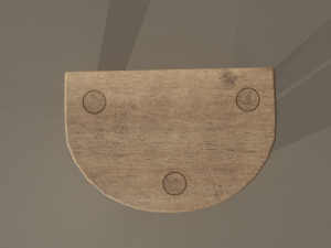 3 legged stool 3Dモデル