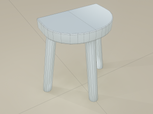 3 legged stool 3Dモデル